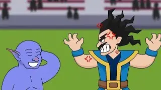 Clash Royale Animation #27: Idiot Bowler (TouchDown Mode)