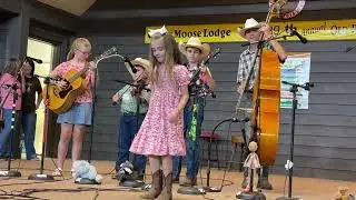 The Biscuit Eaters- at Galax Fiddlers Convention- Kids Band Contest 2025