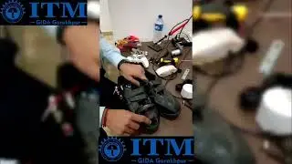  Students of ITM GIDA, Gorakhpur has created a smart blind shoe.