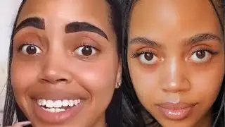 BROW TINTING! ISSA MESS BUT I FINESSED!