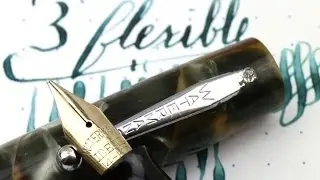 Vintage Waterman's 3 Fountain Pen - Flexible IDEAL nib