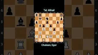Chukaev Egor vs. Tal Mihail Circa on 1955