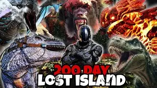 200 Ng&agrave;y Sinh Tồn V&agrave; Khi&ecirc;u Chiến BOSS Trong ARK LOST ISLAND - Taso gaming