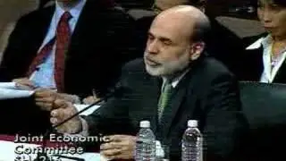 FED CHIEF BERNANKE: Tells Congress Economy is Slowing