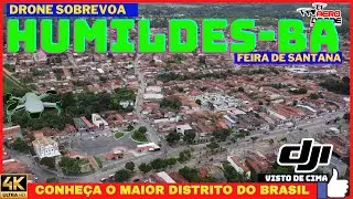 SOBREVOANDO HUMILDES, FEIRA, BAHIA VISTO DE CIMA IMAGENS AÉREAS DRONE MINI 2/ parte1
