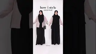 STYLING OVERALL DRESS &bull; LINK DI BIO NO 510 #ootdhijabremaja #outfitideas