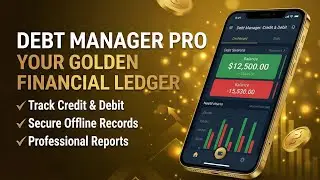 Debt Manager PRO App : The Golden Standard for Personal Finance ✨📱
