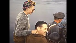Nordeen Torgerson's Home Movie - North Shore Drive, Minnesota, 1940s.