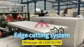 Clean Room Building Material Magnesium Oxide Clean Panel Sanding and Cutting machine