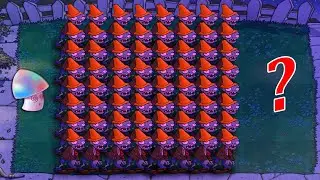 Hypno-shroom vs Conehead Zombie , Gargantuar , All Zombies PvZ | Plants vs Zombies