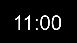 Basic 11 Minutes silent countdown + end beep buzzer