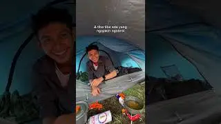 LAGI ENAK MASAK EH TANGAN HAMPIR IKUTAN MASAK #pendaki #memasak ##gunung #pendakigunung
