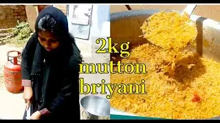 2kg mutton Briyani for 15 people|மட்டன் பிரியாணி செய்வது எப்படி ? Samachiparu Rusichiparu