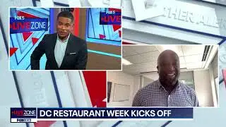 RAMW Summer Restaurant Week 2024 on The Live Zone on Fox 5 DC