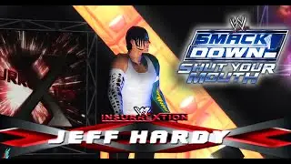 Jeff Hardy HCTP Attire (Hacked Model) WWE SmackDown! Shut Your Mouth (SYM Mod)