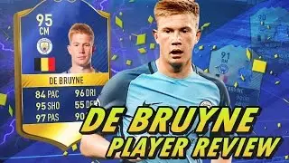 FIFA 17 UT - TOTS De Bruyne (95) Player Review w/Gameplay & In-Game Stats