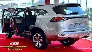 New Arrival! 2026 ISUZU Mu-X AWD Premium - New Performance Exterior and Interior Details