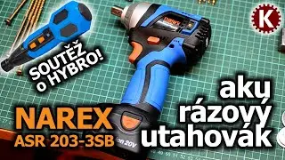 NAREX ASR 203-3SB - aku rázový utahovák