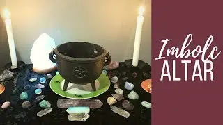 Imbolc Altar Set-Up ║ 2019 Witchcraft