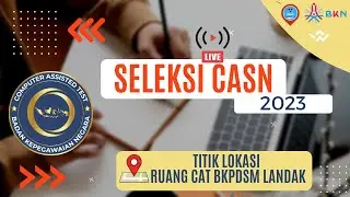 SELEKSI KOMPETENSI CPPPK TAHUN 2023 TILOK LABCAT BPSDM PEMKAB. LANDAK, SENIN [20/11/2023] - SESI 27
