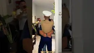 Soldiers coming home and surprise their family ❤️ #military #viral #feelings #soldier #welcomehome