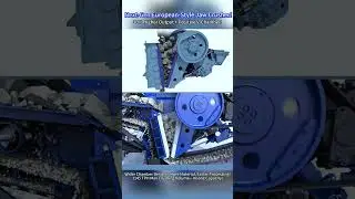 NEXT-GEN EUROPEAN-STYLE JAW CRUSHER!#machine #stone #factory #jawcrusher #mining #crusher