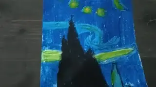 Bastel boya çalışması 😁 (gülmeli bir video)!!