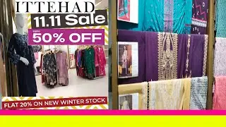 Ittehad 11.11 sale - Ittehad new winter collection 2022-23 with price - Ittehad textile sale today