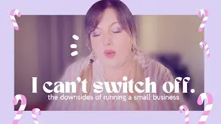 The downside to running a small business ~ A Sit down chat🎄VLOGMAS DAY 10