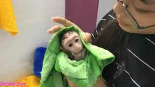 Nui bathes cute Poni's daughter | Nui Family