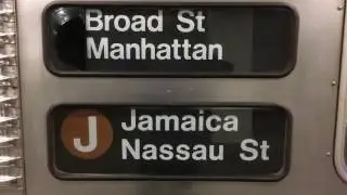 MTA NYC Subway: BMT Nassau St Line Train Action at Canal Street (M Train Returns to Nassau St Line?)