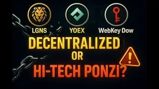 LGNS vs YOEX vs WebKey Dow: Decentralized or Hi-Tech Ponzi?