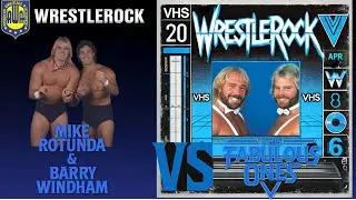 AWA Wrestle Rock - Mike Rotunda and Barry Windham vs The Fabulous Ones #wwe #aew #prowrestling