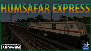 #IndianTrainSimulator | NEW ROUTE | A HUMSAFAR EXPRESS CHE | INDIAN TRAIN SIMULATOR | FASTLINEGAMES