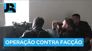 Opera&ccedil;&atilde;o contra o Comando Vermelho deixa policiais feridos e prende suspeitos no Rio