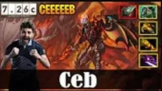 Offlane! ГАЙД на DRAGON KNIGHT от 10K MMR игрока - OG.Ceb, ПАТЧ 7.26c