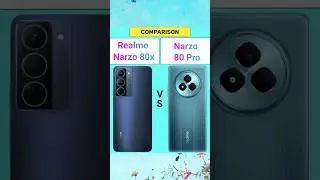 Realme Narzo 80x Vs Realme Narzo 80 Pro