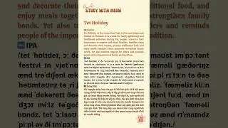 Tet Holiday | Family Gatherings & Traditions 🇻🇳🎉 #youtubeshorts #english #tetholiday