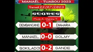 Match -  DEMBANCANE vs DIAWARA TOURNOI SONINKARA de FOOT de l'AJSF - La Chaine Soninké