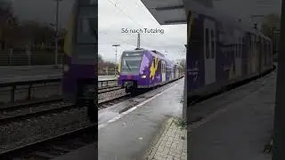 Zugverkehr in Starnberg-Nord und Starnberg mit ET 423 (S-Bahn M&uuml;nchen) und ET 442 (Werdenfelsbahn)