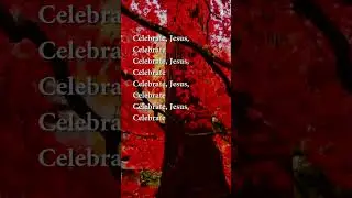 Celebrate Jesus Celebrate Song Cover & Karaoke Lyrics Shorts #shorts