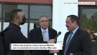 EN VIVO: Comienza el último día de juicio contra Jensen Medina