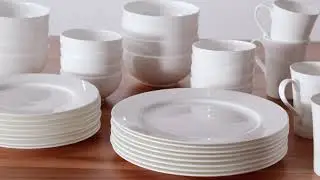 Mikasa 5225580 40 Piece Delray Bone China Dinnerware Set