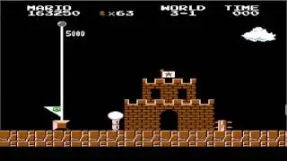 Super Mario Bros - World 3 (Single Life)