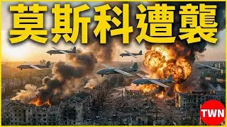 烏克蘭對莫斯科發動連環無人機攻擊，下一秒局勢徹底失控… | TWN 军队