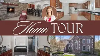 Inside this LUXURY Genoa Twp, MI Home! | Home Tour with a Top Michigan Realtor