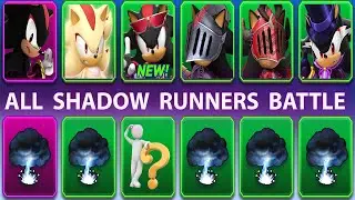 Sonic Forces - All Shadow the Hedgehog Runners Battle - IDOL SHADOW COMING SOON - Will Be Same Trap?