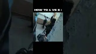 1V5 INSANE #airsoft #airsoftcqb #warzone #gaming #paintball #fakegun #milsim #cod