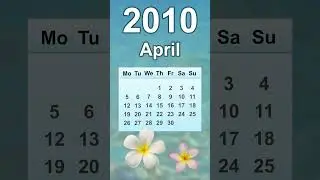 April 2010 Calendar