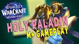 Holy Paladin M+ Gameplay (Midnight BETA) | +15 Algeth'ar Academy